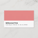 Search for millennial business cards Minimalist