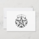 Search for wiccan note cards Pentagram