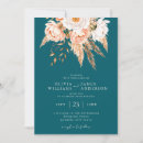 Search for dark teal wedding invitations Minimalist