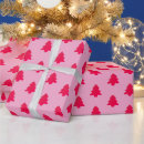Search for hot pink christmas wrapping paper Cute