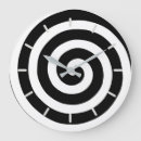 Search for black and white spiral clocks Abstract