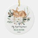 Search for fawn deer christmas tree decorations Woodland