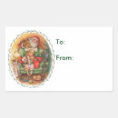 Search for claus rectangle stickers Merry