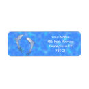 Search for jumping dolphin return address labels Animal