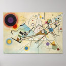 Search for composition red blue and yellow Kandinsky