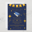 Search for save the date graduation invitations Gold glitter