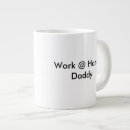 Search for work at home dad mugs Daddy