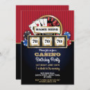 Search for casino slots birthday invitations Party