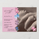 Search for puzzle piece invitations Pink