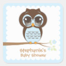 Search for owl baby shower stickers Boy