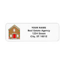 Search for broker return address labels Open house