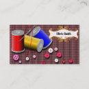 Search for needle and thread business cards Elegant