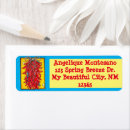 Search for new mexico return address labels Turquoise