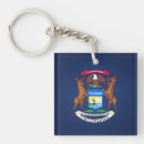 Search for state michigan key rings Usa