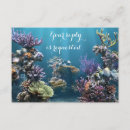 Search for fish rsvp cards Blue