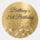 Search for milestone birthday stickers Elegant