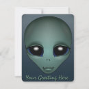 Search for aliens 4x5 invitations Party
