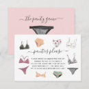 Search for lingerie shower enclosure cards Panty party
