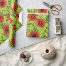 Search for poppy wrapping paper Botanical