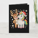 Search for unicorn christmas cards Funny