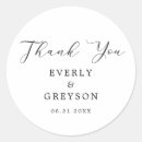 Search for hand lettered script calligraphy stickers Black and white