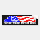 Search for semis bumper stickers Trucker