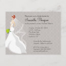 Search for red hair bride invitations Bridal