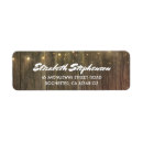 Search for winery wedding return address labels Rustic