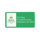 Search for words return address labels Faith