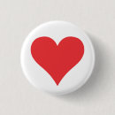 Search for red heart pattern badges Stylish