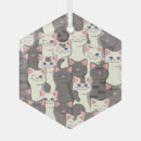 Search for grey kitten christmas tree decorations Kitty
