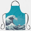 Search for vintage japanese aprons Hokusai