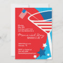 Search for memorial party invitations Red