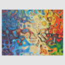 Search for rainbow tissue paper Abstract