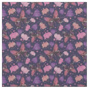Search for blue butterflies fabric Vintage