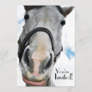 Search for funny horse invitations Pony