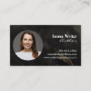 Search for authority business cards Book launch