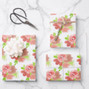 Search for watercolour roses wrapping paper Cute