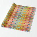 Search for triangled wrapping paper Triangles