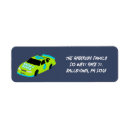 Search for automobile return address labels Boy