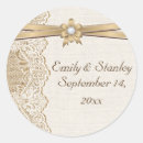 Search for burlap lace stickers Beige