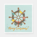 Search for nautical christmas napkins Festive