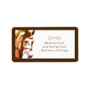 Search for horse head return address labels Horses