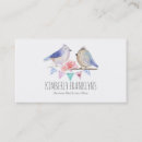 Search for birds business cards Watercolor