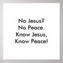 Search for know peace posters Jesus