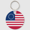 Search for betsy key rings Stars and stripes