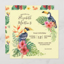 Search for toucan birthday invitations Floral