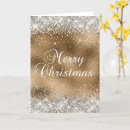 Search for silver glitter christmas cards Classic
