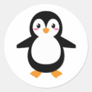 Search for black and white penguins stickers Snow