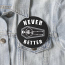 Search for skeleton halloween badges Funny